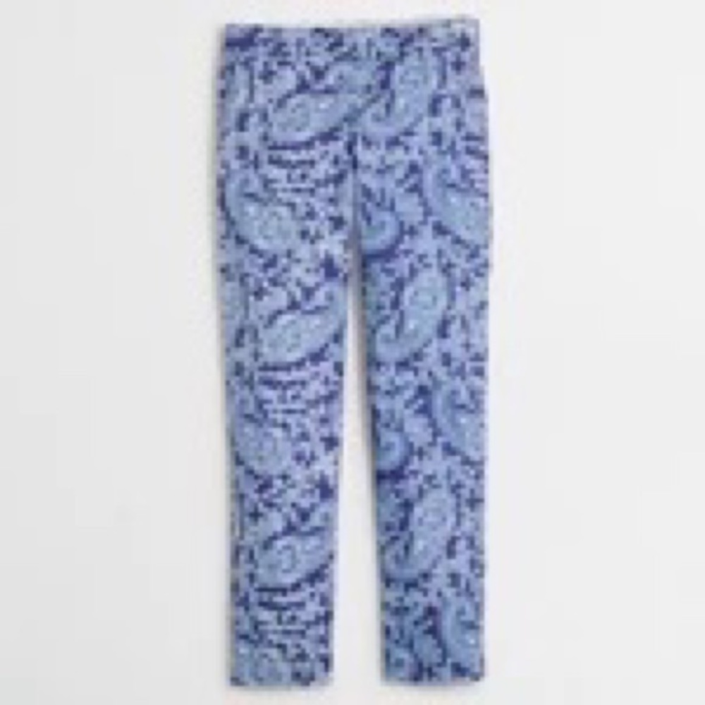 JCrew Factory NWT Printed Skimmer Pants size 8
